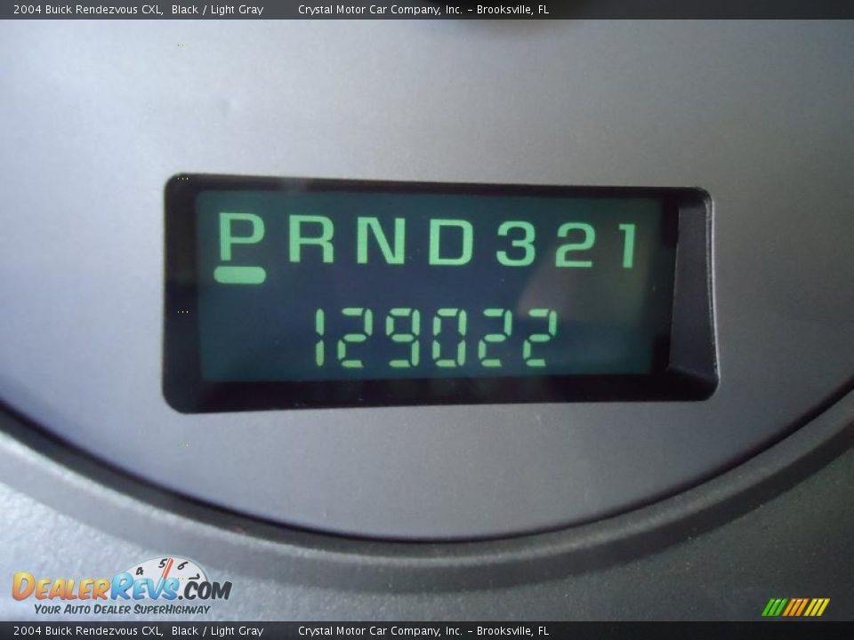 2004 Buick Rendezvous CXL Black / Light Gray Photo #29