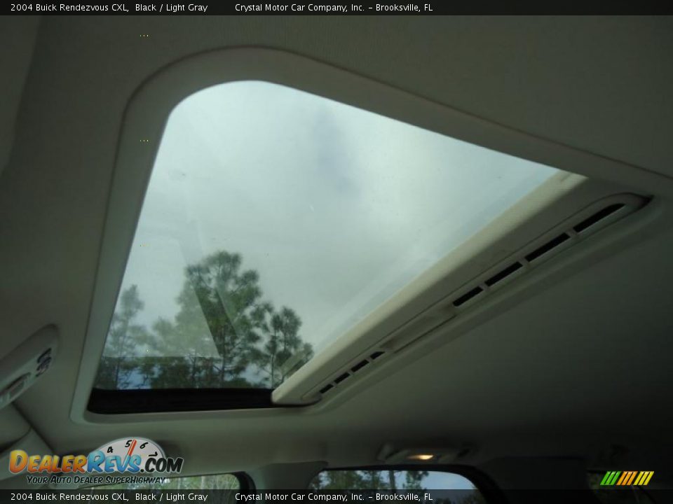 2004 Buick Rendezvous CXL Black / Light Gray Photo #33