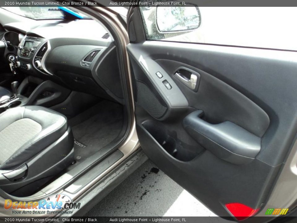 2010 Hyundai Tucson Limited Chai Bronze / Black Photo #15