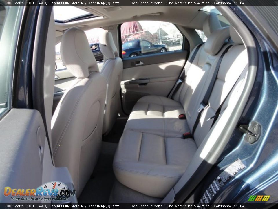 Dark Beige/Quartz Interior - 2006 Volvo S40 T5 AWD Photo #25