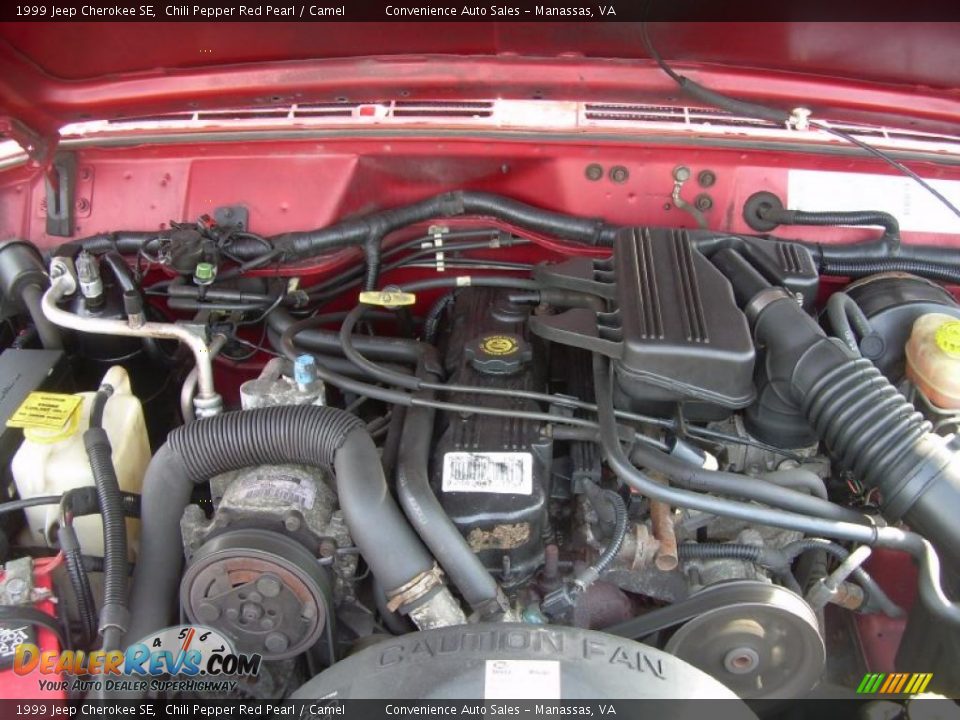 1999 Jeep Cherokee SE 2.5 Liter OHV 8-Valve 4 Cylinder Engine Photo #18