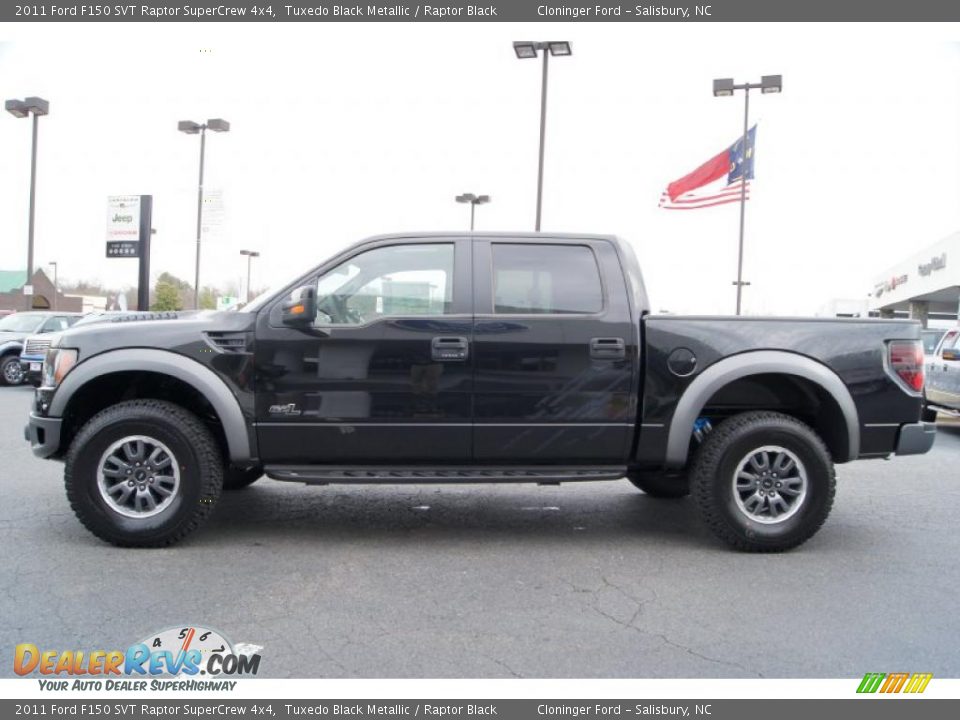 Tuxedo Black Metallic 2011 Ford F150 SVT Raptor SuperCrew 4x4 Photo #5