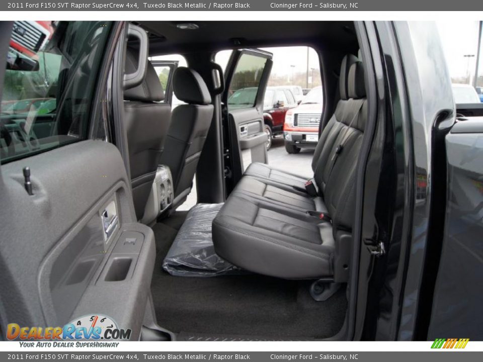 Raptor Black Interior - 2011 Ford F150 SVT Raptor SuperCrew 4x4 Photo #11