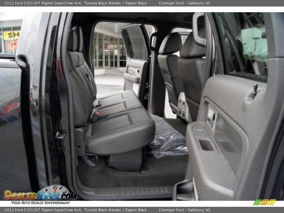 Raptor Black Interior - 2011 Ford F150 SVT Raptor SuperCrew 4x4 Photo #13