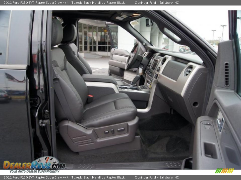 Raptor Black Interior - 2011 Ford F150 SVT Raptor SuperCrew 4x4 Photo #15
