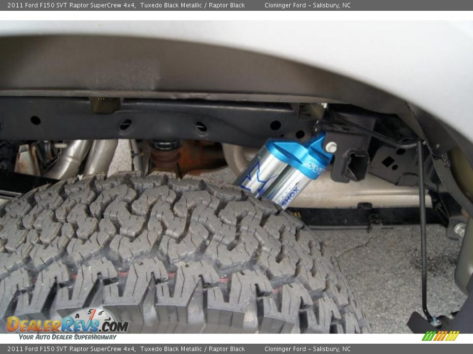 2011 Ford F150 SVT Raptor SuperCrew 4x4 Tuxedo Black Metallic / Raptor Black Photo #24