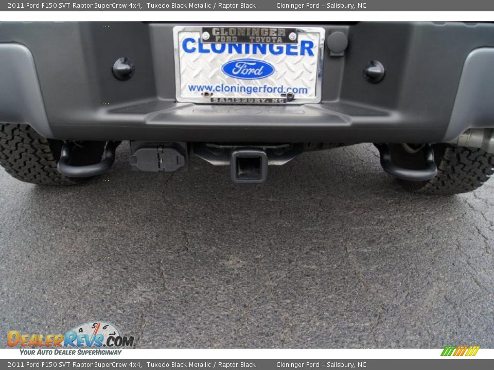 2011 Ford F150 SVT Raptor SuperCrew 4x4 Tuxedo Black Metallic / Raptor Black Photo #27