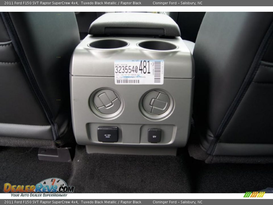 Controls of 2011 Ford F150 SVT Raptor SuperCrew 4x4 Photo #28