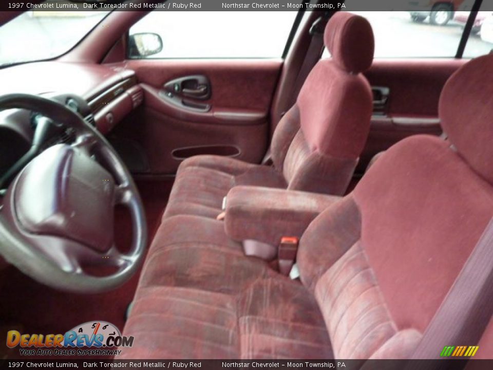 Ruby Red Interior - 1997 Chevrolet Lumina  Photo #7