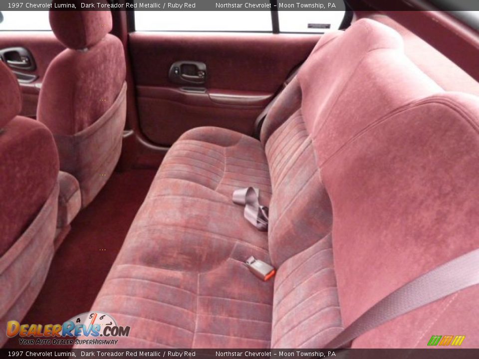 Ruby Red Interior - 1997 Chevrolet Lumina  Photo #8