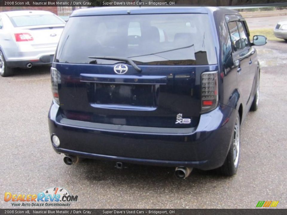 2008 Scion xB Nautical Blue Metallic / Dark Gray Photo #5