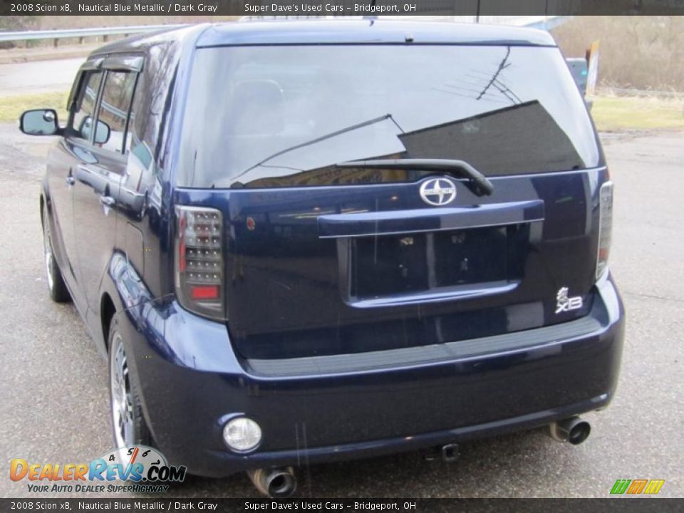 2008 Scion xB Nautical Blue Metallic / Dark Gray Photo #6