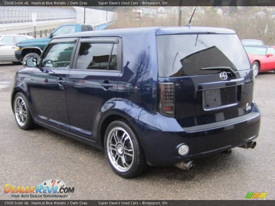 2008 Scion xB Nautical Blue Metallic / Dark Gray Photo #7