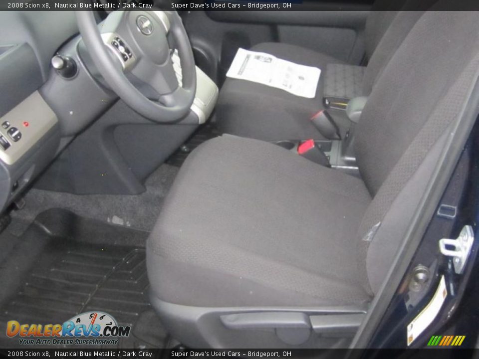 2008 Scion xB Nautical Blue Metallic / Dark Gray Photo #13