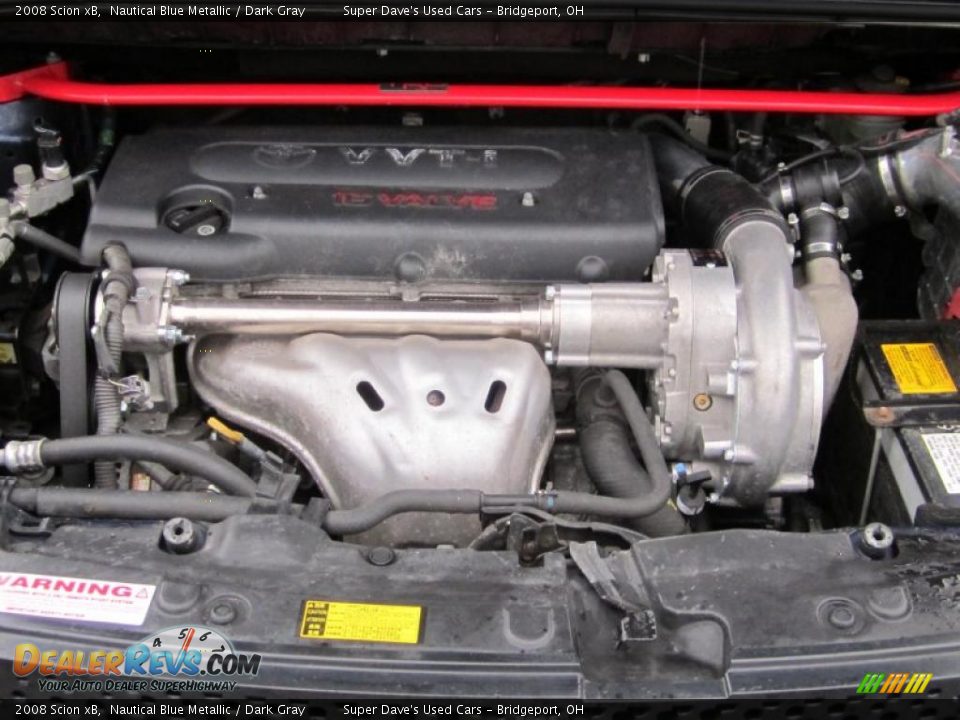 2008 Scion xB  2.4 Liter Supercharged DOHC 16V VVT-i 4 Cylinder Engine Photo #24