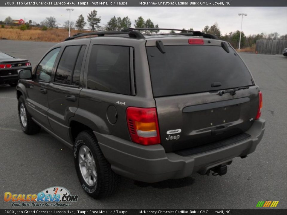 2000 Jeep Grand Cherokee Laredo 4x4 Taupe Frost Metallic / Taupe Photo #2