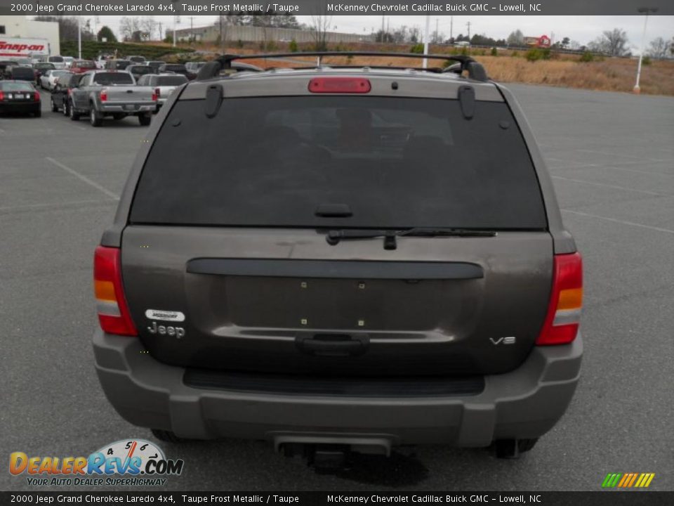 2000 Jeep Grand Cherokee Laredo 4x4 Taupe Frost Metallic / Taupe Photo #3