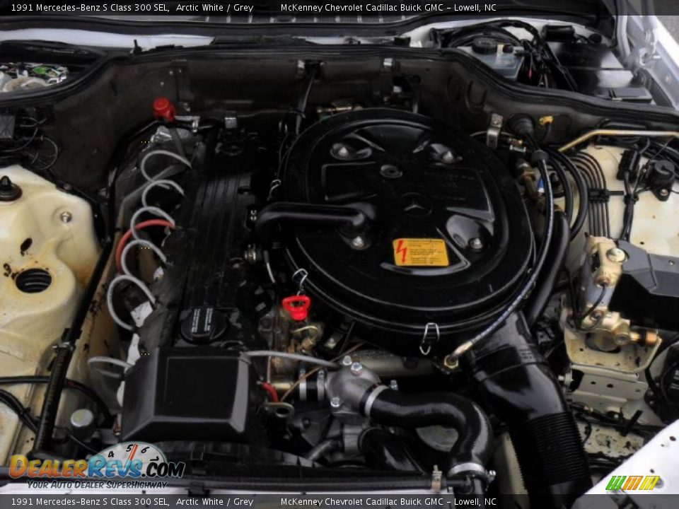 1991 Mercedes-Benz S Class 300 SEL 3.0 Liter SOHC 12-Valve Inline 6 Cylinder Engine Photo #23