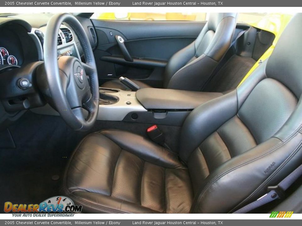 2005 Chevrolet Corvette Convertible Millenium Yellow / Ebony Photo #3