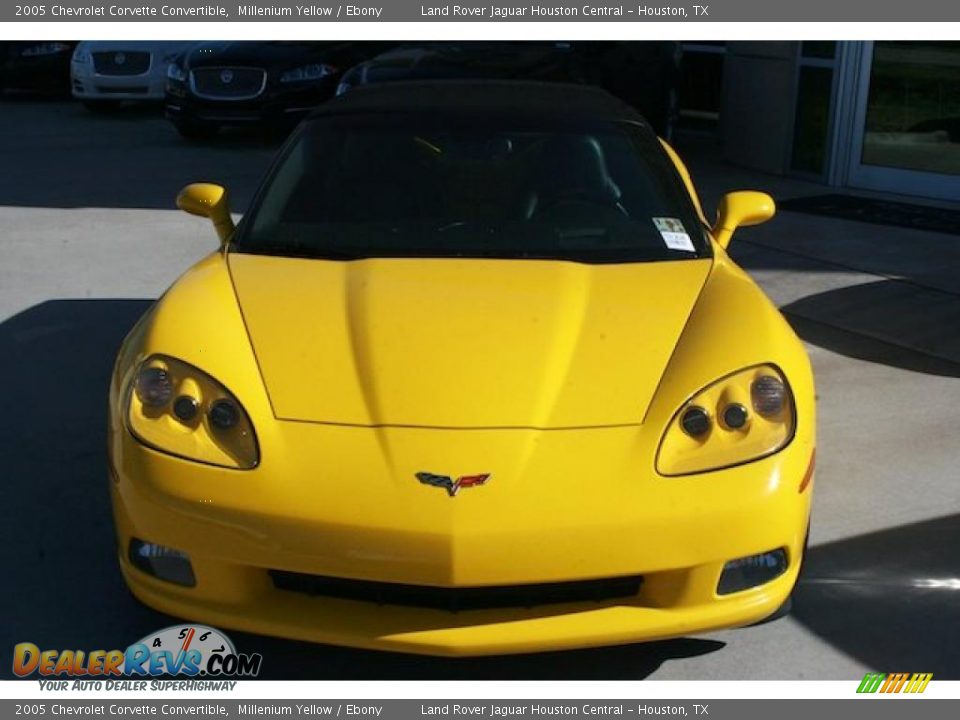2005 Chevrolet Corvette Convertible Millenium Yellow / Ebony Photo #5