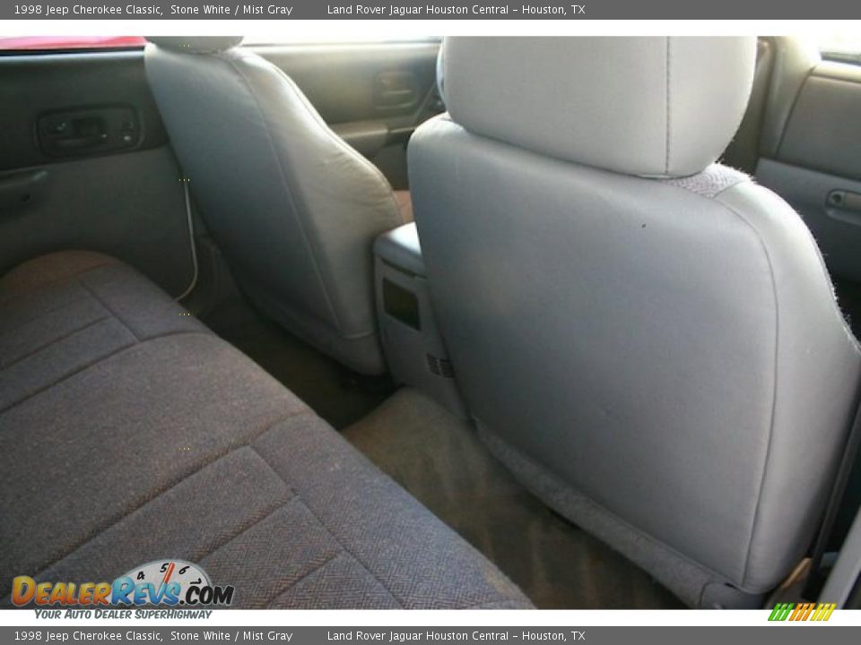 1998 Jeep Cherokee Classic Stone White / Mist Gray Photo #26