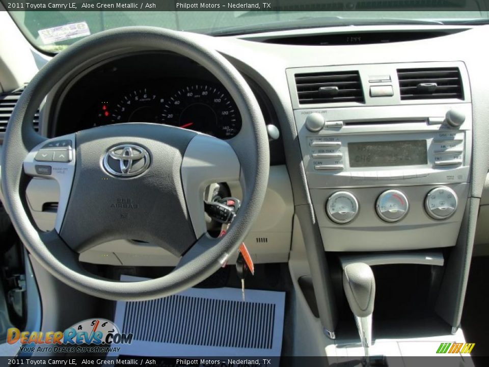 2011 Toyota Camry LE Aloe Green Metallic / Ash Photo #33