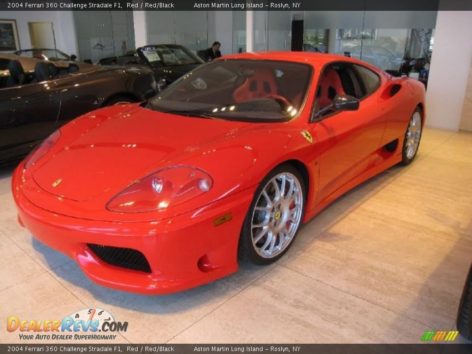 Front 3/4 View of 2004 Ferrari 360 Challenge Stradale F1 Photo #3