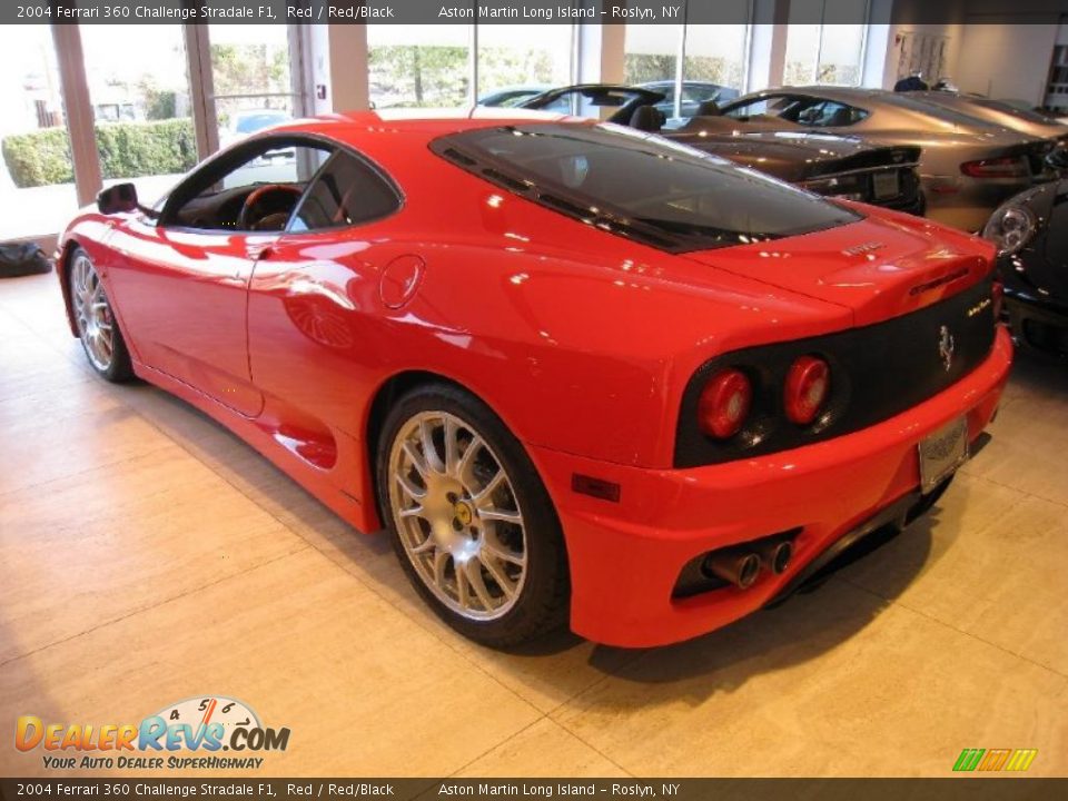 Red 2004 Ferrari 360 Challenge Stradale F1 Photo #4