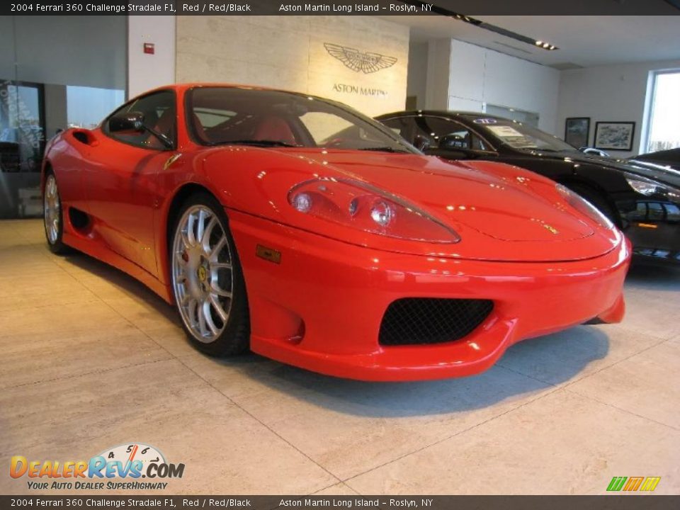 2004 Ferrari 360 Challenge Stradale F1 Red / Red/Black Photo #7