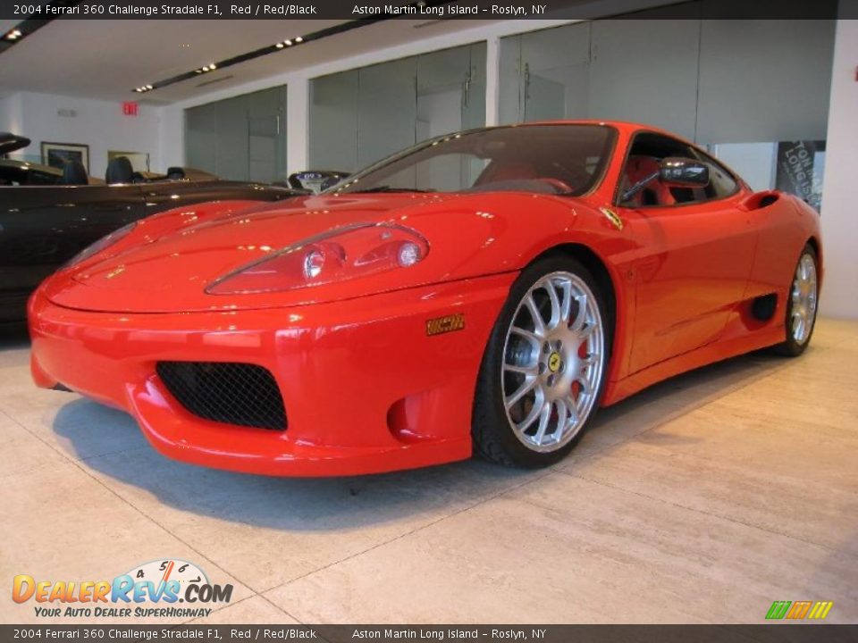 2004 Ferrari 360 Challenge Stradale F1 Red / Red/Black Photo #10