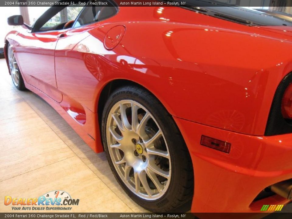 2004 Ferrari 360 Challenge Stradale F1 Red / Red/Black Photo #12