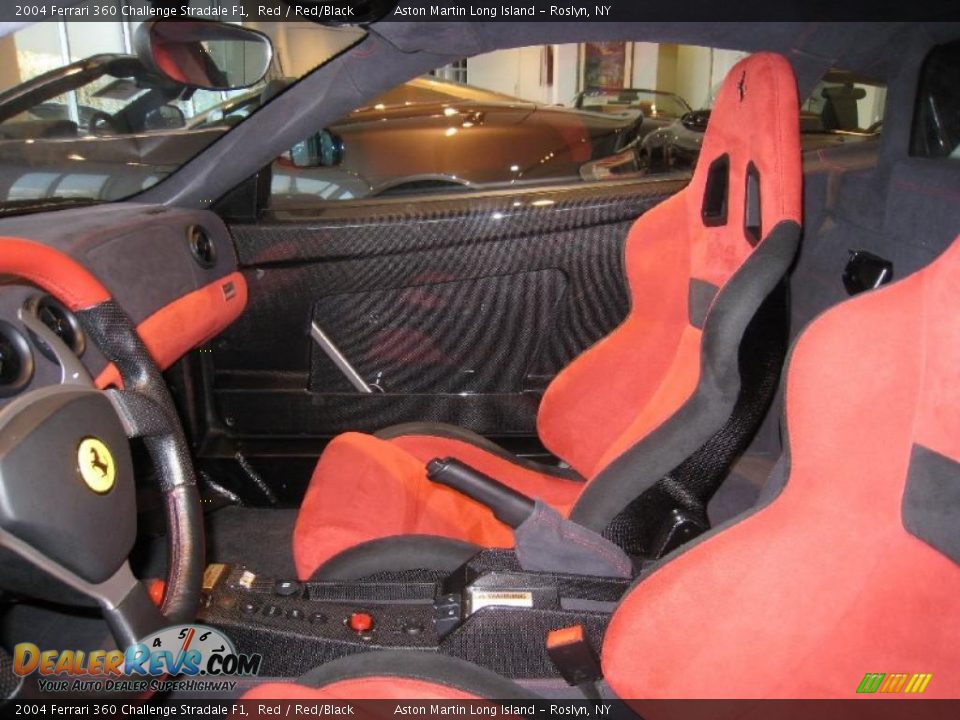 Red/Black Interior - 2004 Ferrari 360 Challenge Stradale F1 Photo #23