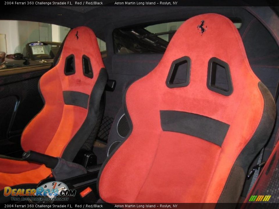 Red/Black Interior - 2004 Ferrari 360 Challenge Stradale F1 Photo #24