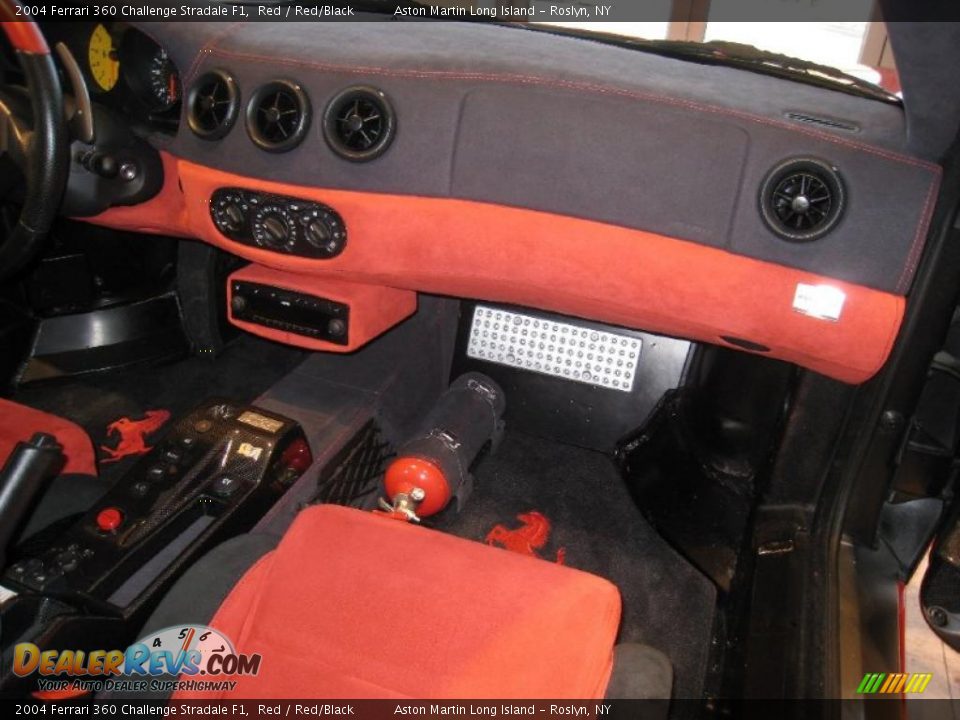 2004 Ferrari 360 Challenge Stradale F1 Red / Red/Black Photo #27