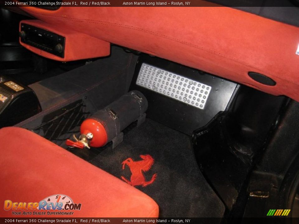 2004 Ferrari 360 Challenge Stradale F1 Red / Red/Black Photo #28