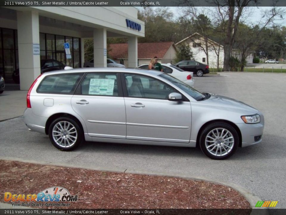Silver Metallic 2011 Volvo V50 T5 Photo 10