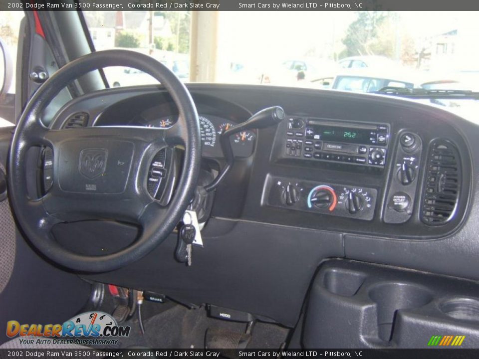 Dashboard of 2002 Dodge Ram Van 3500 Passenger Photo #19