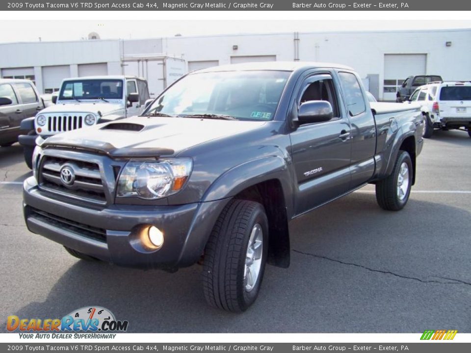 2009 Toyota Tacoma V6 TRD Sport Access Cab 4x4 Magnetic Gray Metallic / Graphite Gray Photo #1
