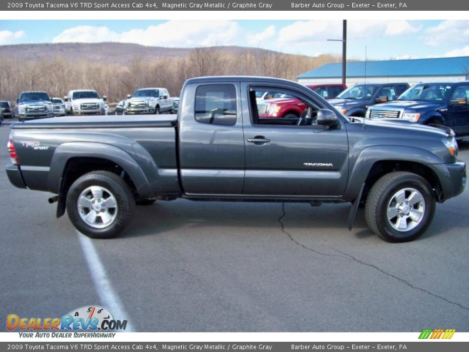 2009 Toyota Tacoma V6 TRD Sport Access Cab 4x4 Magnetic Gray Metallic / Graphite Gray Photo #4