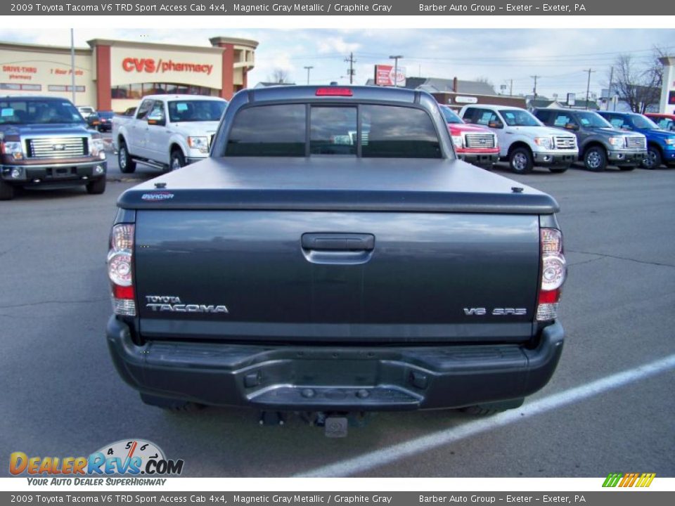 2009 Toyota Tacoma V6 TRD Sport Access Cab 4x4 Magnetic Gray Metallic / Graphite Gray Photo #5