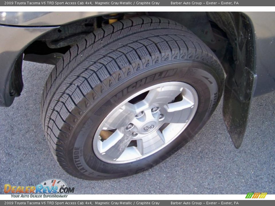 2009 Toyota Tacoma V6 TRD Sport Access Cab 4x4 Magnetic Gray Metallic / Graphite Gray Photo #9