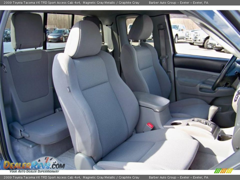 2009 Toyota Tacoma V6 TRD Sport Access Cab 4x4 Magnetic Gray Metallic / Graphite Gray Photo #15