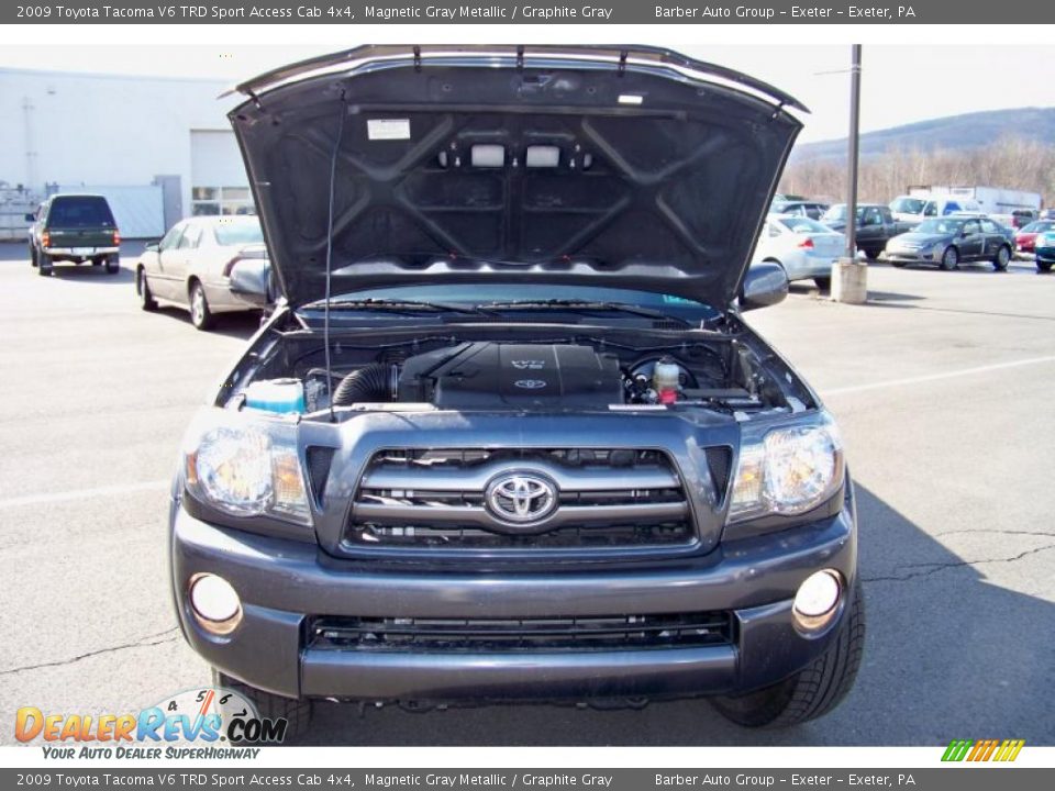 2009 Toyota Tacoma V6 TRD Sport Access Cab 4x4 Magnetic Gray Metallic / Graphite Gray Photo #18