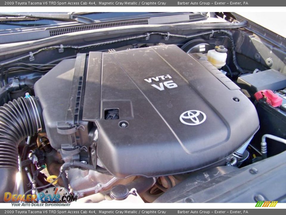2009 Toyota Tacoma V6 TRD Sport Access Cab 4x4 Magnetic Gray Metallic / Graphite Gray Photo #19
