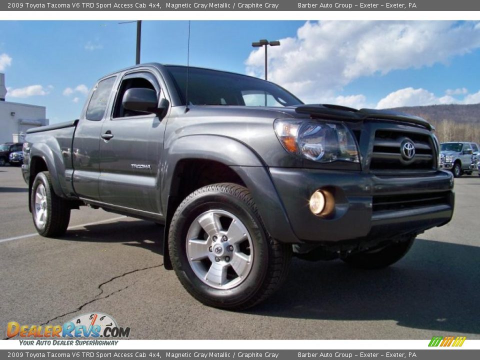 2009 Toyota Tacoma V6 TRD Sport Access Cab 4x4 Magnetic Gray Metallic / Graphite Gray Photo #20