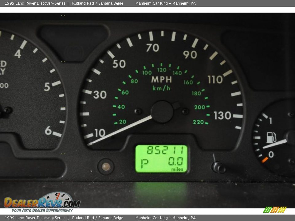 1999 Land Rover Discovery Series II Rutland Red / Bahama Beige Photo #6