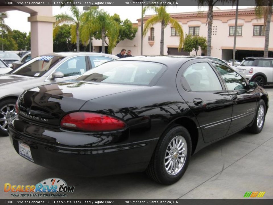 Deep Slate Black Pearl 2000 Chrysler Concorde LXi Photo #2