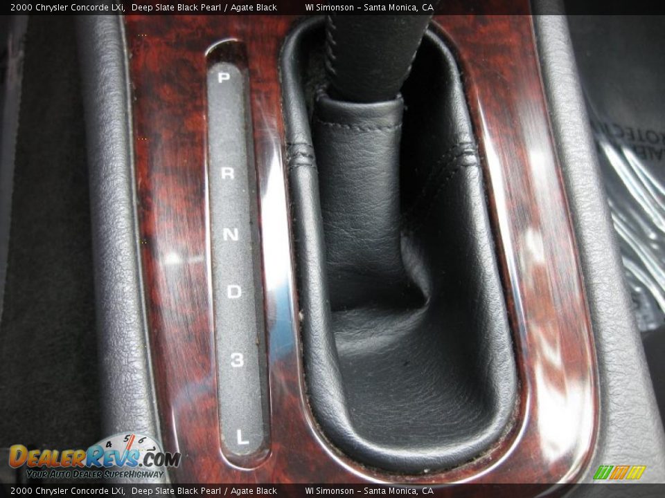 2000 Chrysler Concorde LXi Deep Slate Black Pearl / Agate Black Photo #14
