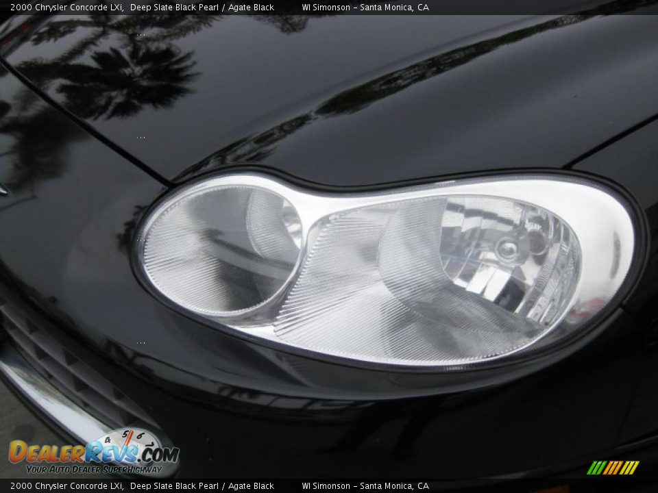 2000 Chrysler Concorde LXi Deep Slate Black Pearl / Agate Black Photo #20