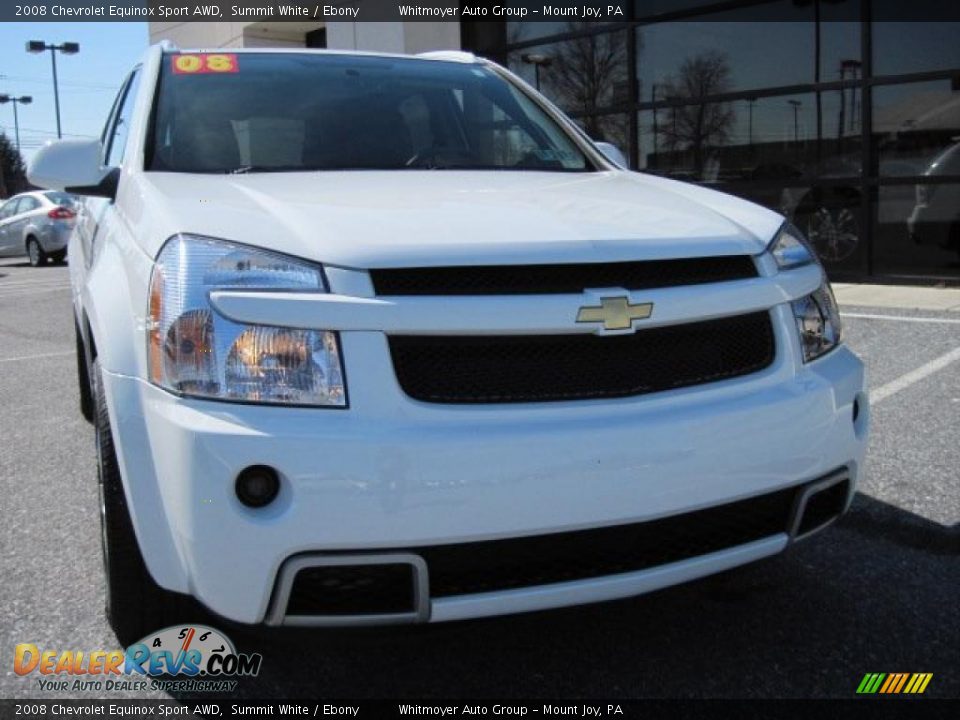 2008 Chevrolet Equinox Sport AWD Summit White / Ebony Photo #2